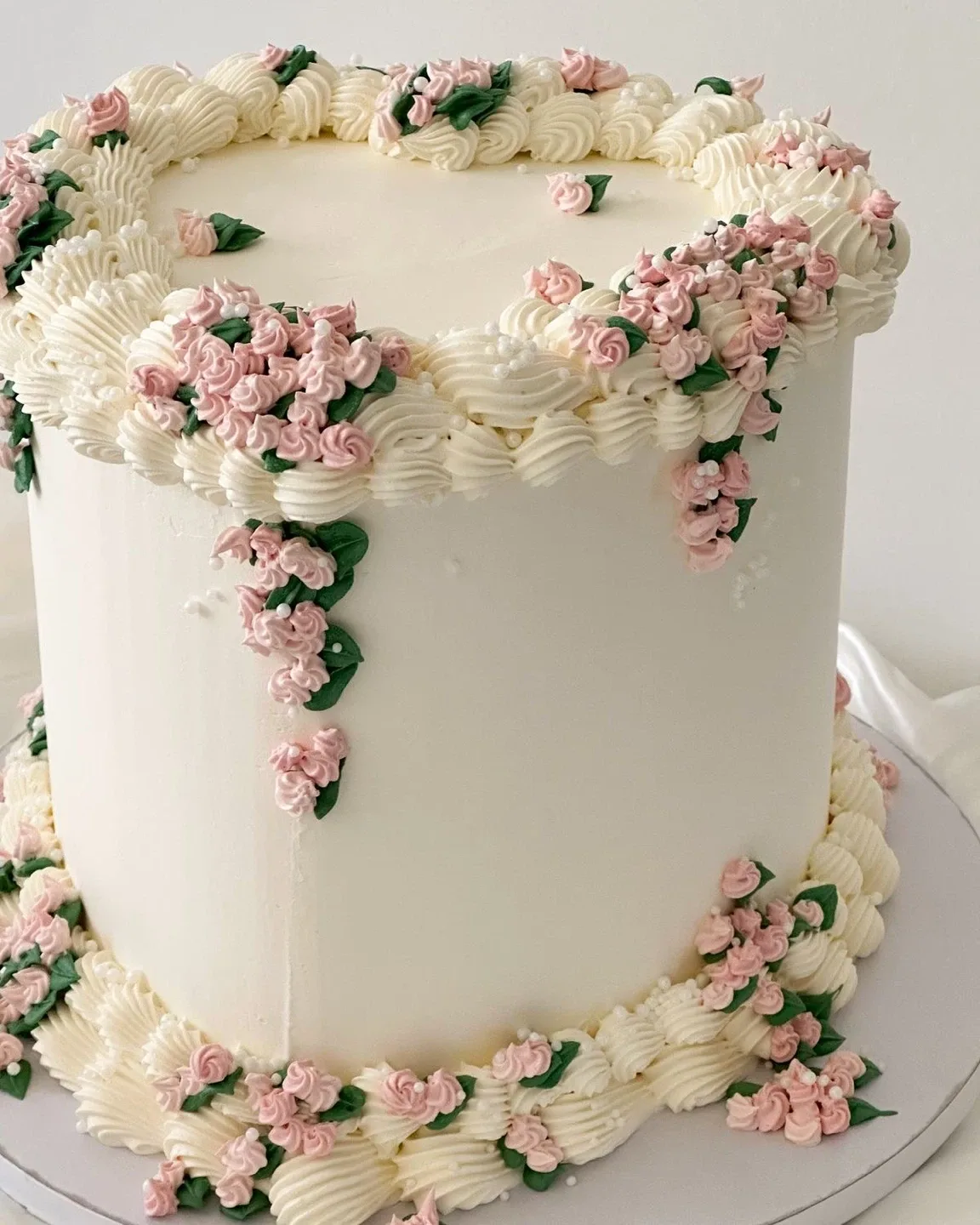 Flowery heart cake image indicator(2)