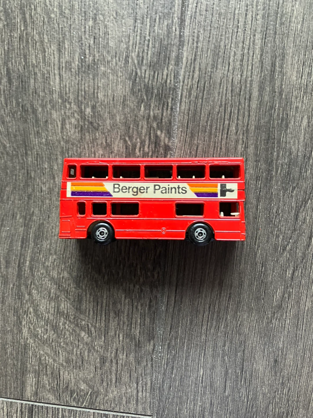 Vintage Matchbox Lesney Berger Paints Londoner Bus - photo 2
