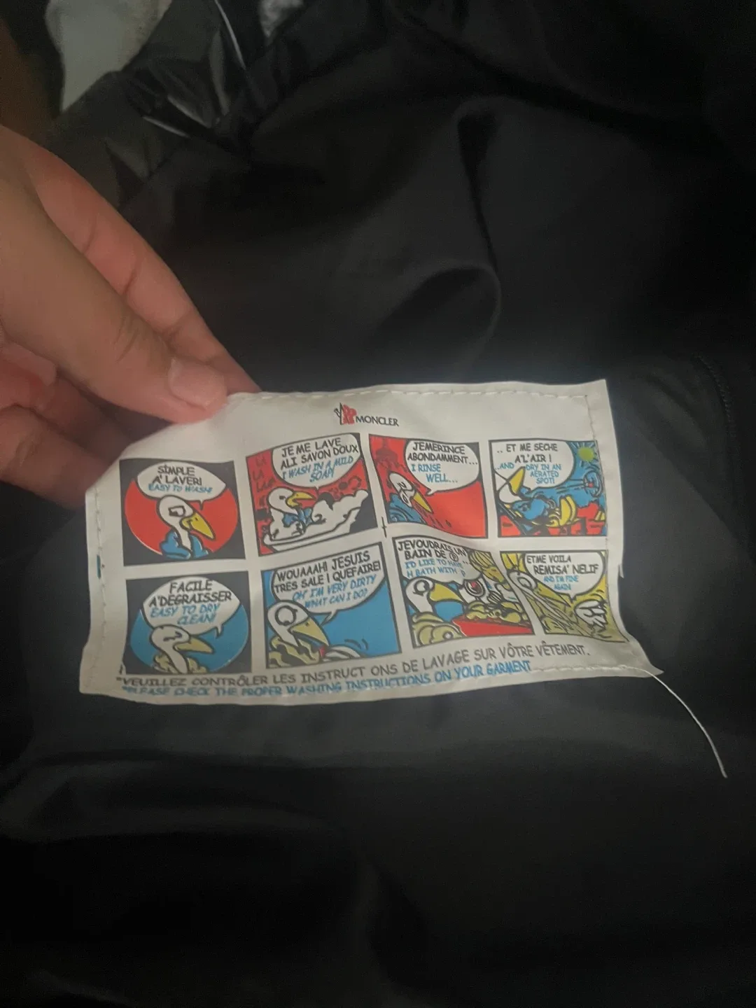 Moncler Black Padded Vest rep image indicator(4)