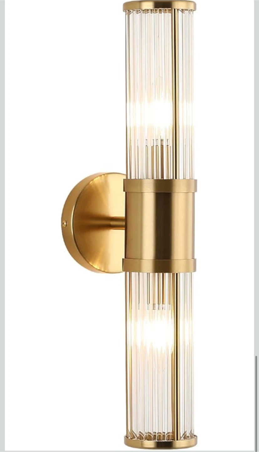 Modern Crystal Wall Sconce Lighting Fixture - photo 5