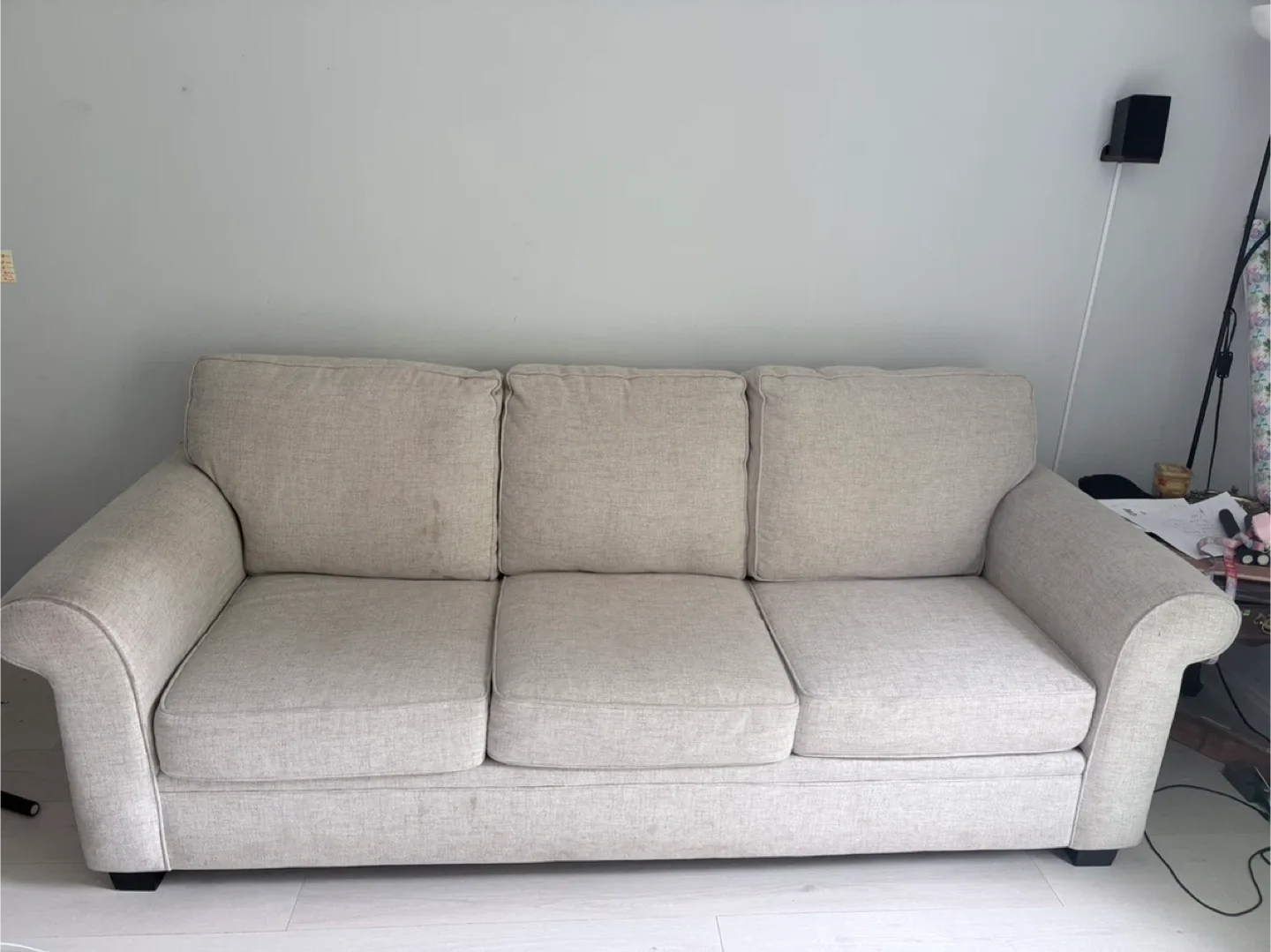 Gently used 3 seater sofa for sale image indicator(2)