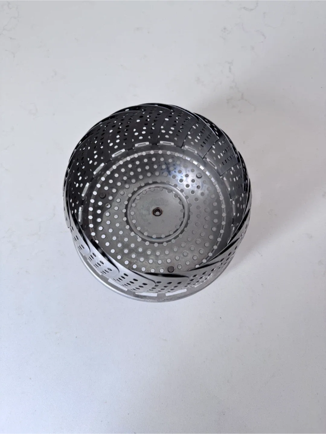 Collapsible Stainless Steel Steamer Basket image indicator(2)