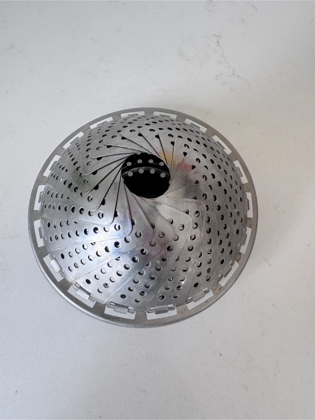Collapsible Stainless Steel Steamer Basket