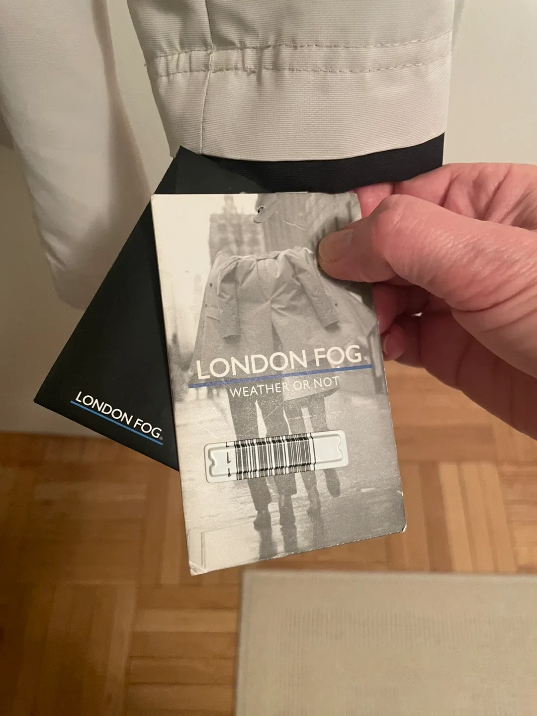 London Fog Raincoat - NEW with tags image indicator(4)