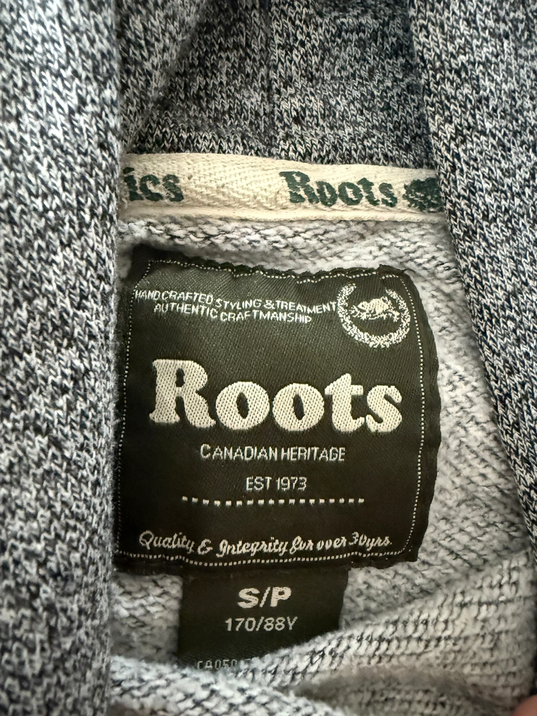 Roots Grey Hoodie & Sweatpants Set XS /S - photo 2