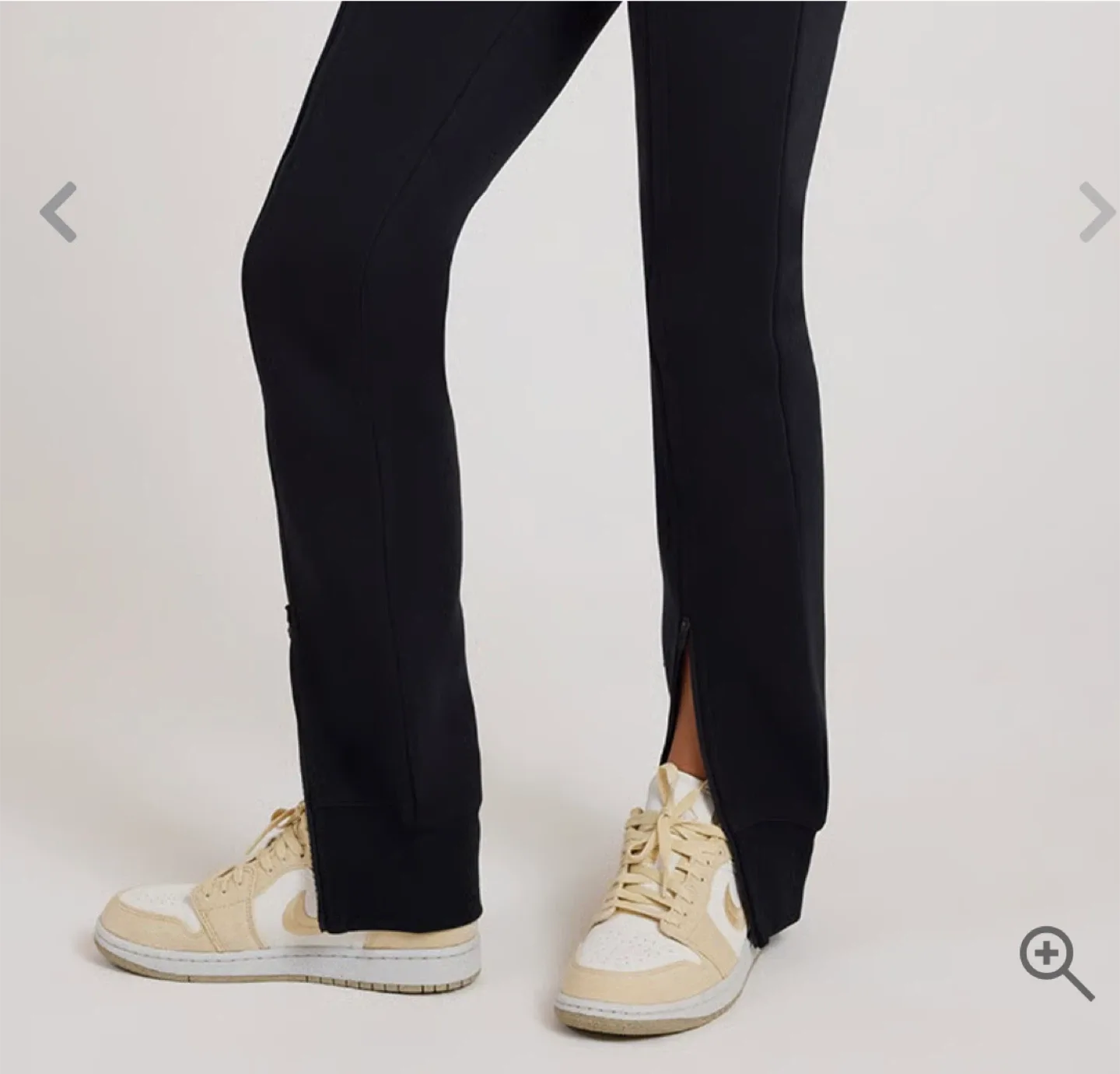 Nike Tech Fleece Black Pants with Zippers image indicator(4)