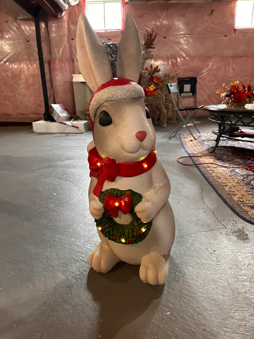 Christmas Bunny Decoration
