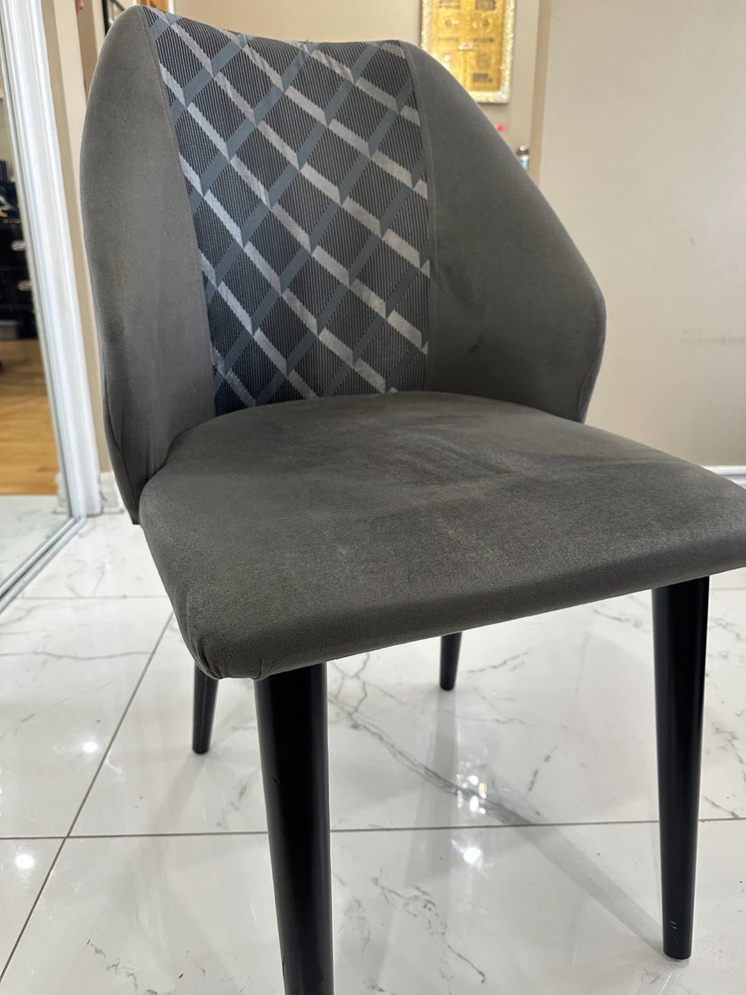 6 Grey Accent Chairs - photo 4
