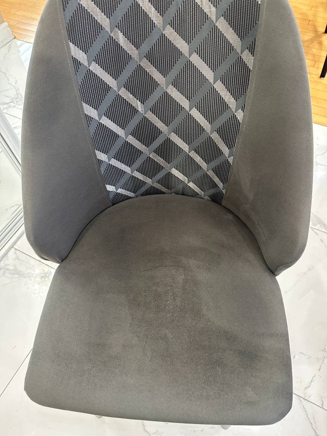 6 Grey Accent Chairs