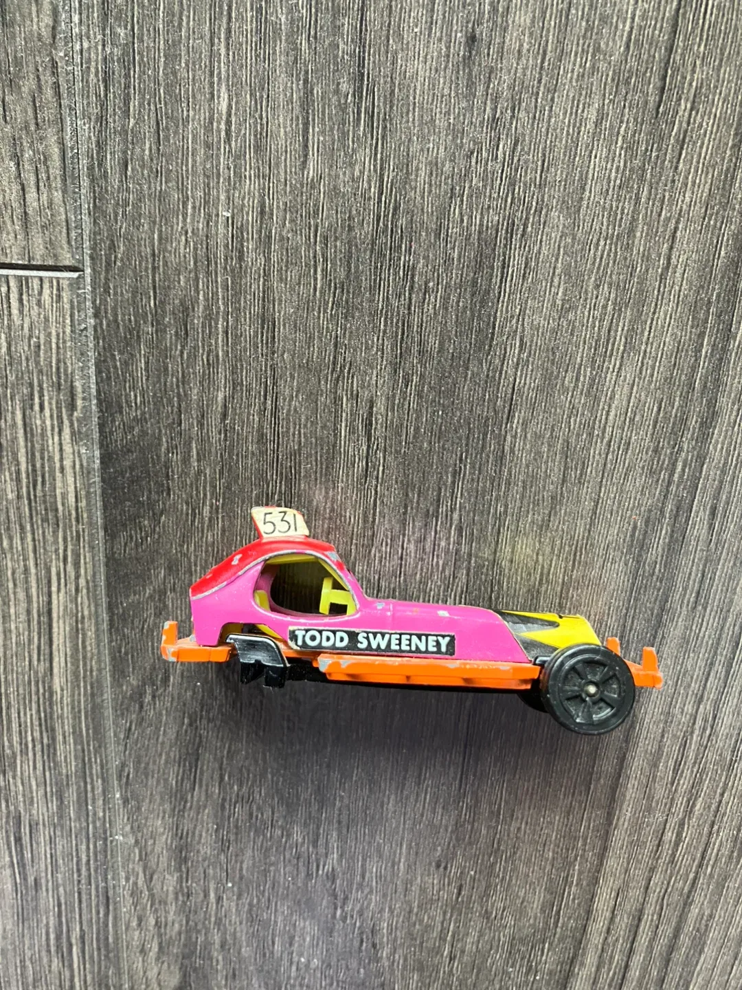 Corgi Rockets Todd Sweeney T Bird Vintage Toy Car