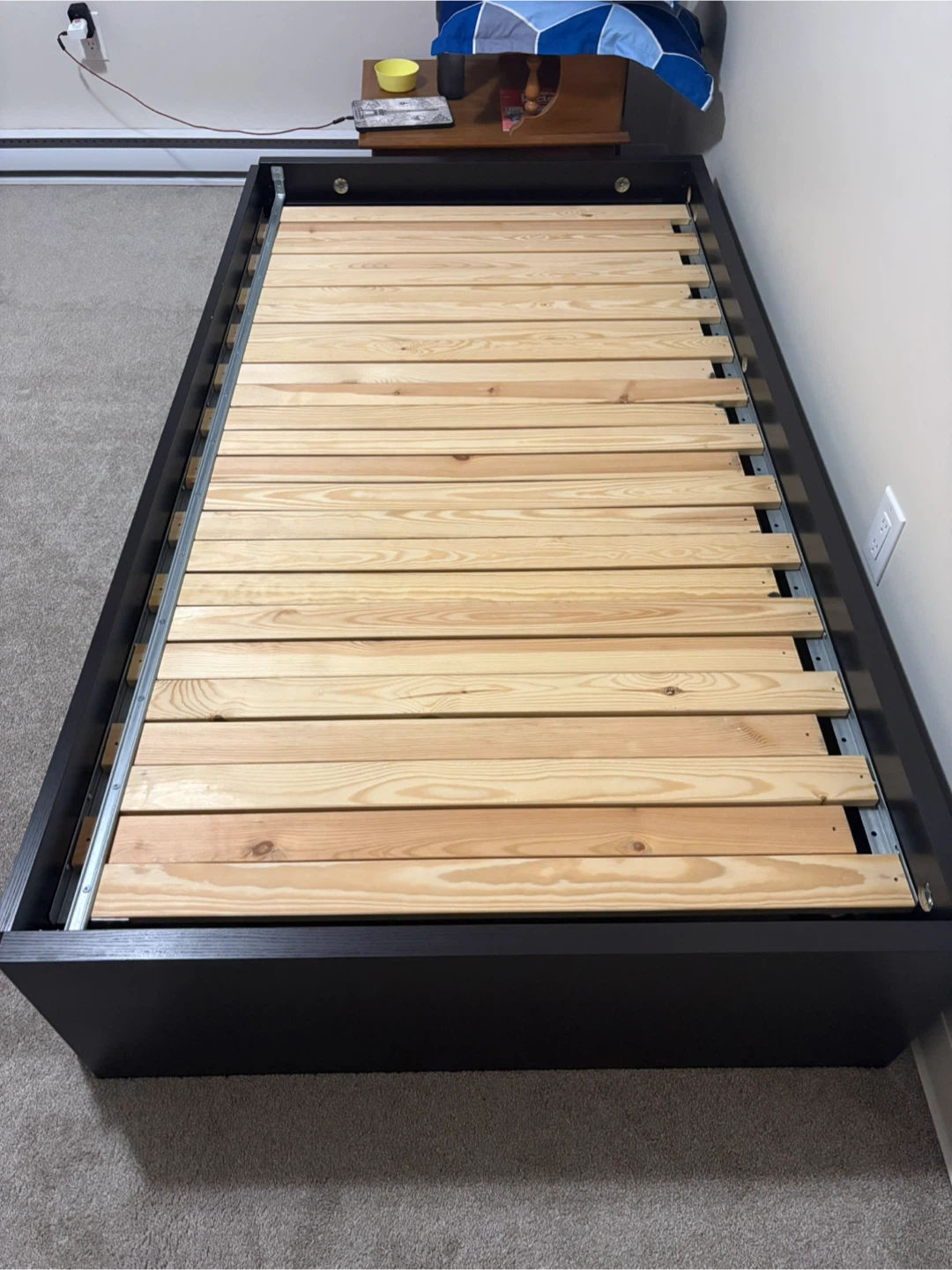 King Size Bed Frame - Black - photo 2