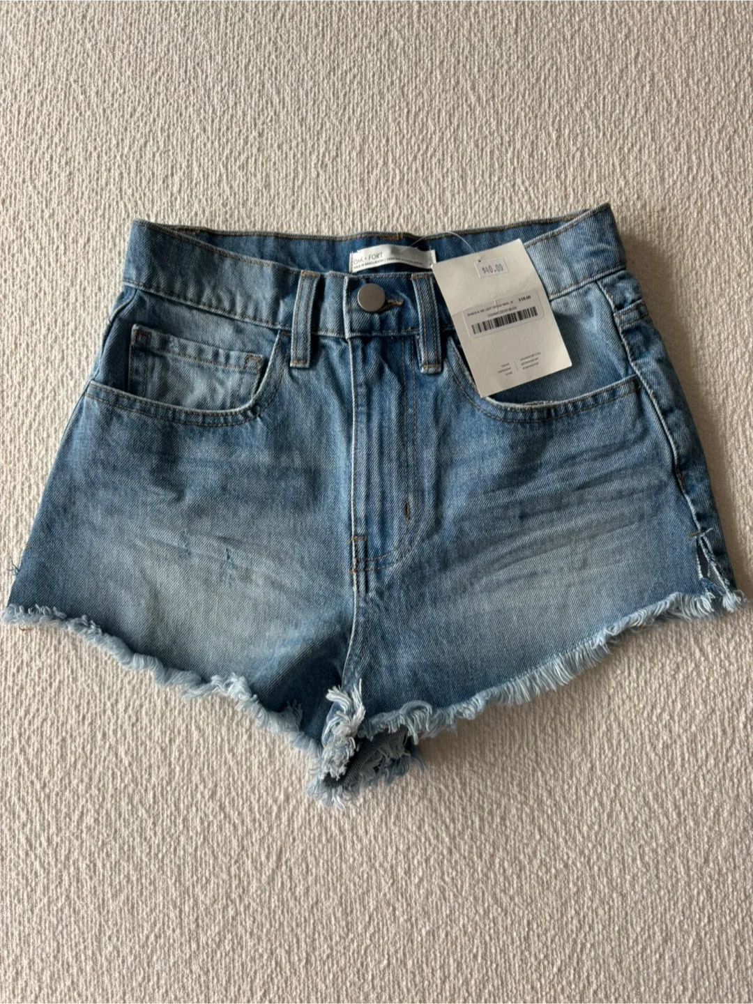 Oak + Fort Denim Shorts - Size 24, NEW thumbnail