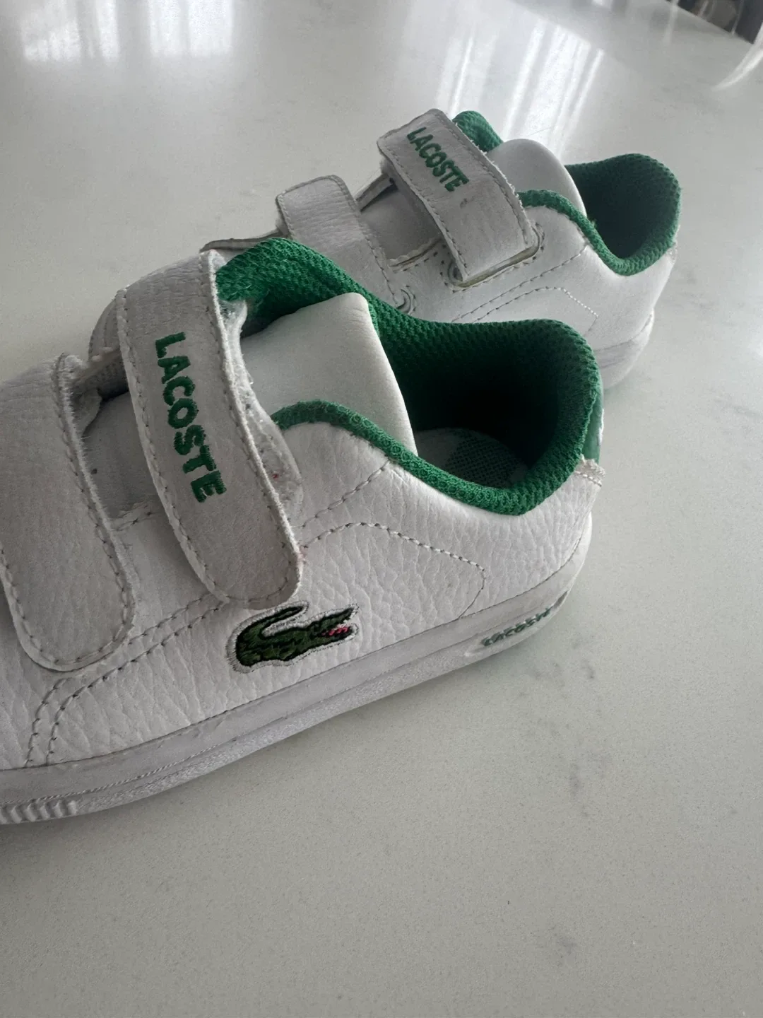 Lacoste Kids' White Sneakers, Size 7 image indicator(2)