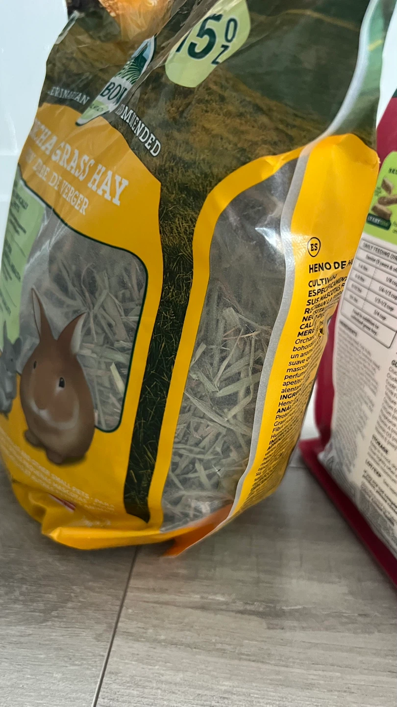 Oxbow Orchard Grass Hay & Senior Rabbit Food (not full) - photo 5