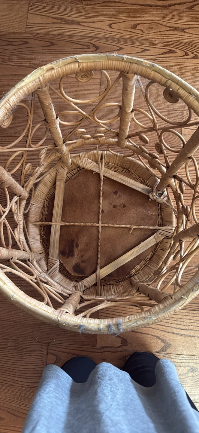 Wicker Side Table - photo 3