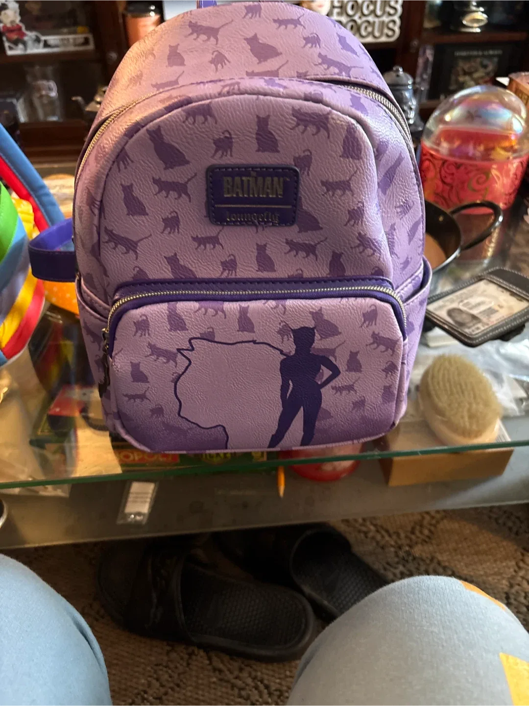 Loungefly Batman Catwoman Mini Backpack