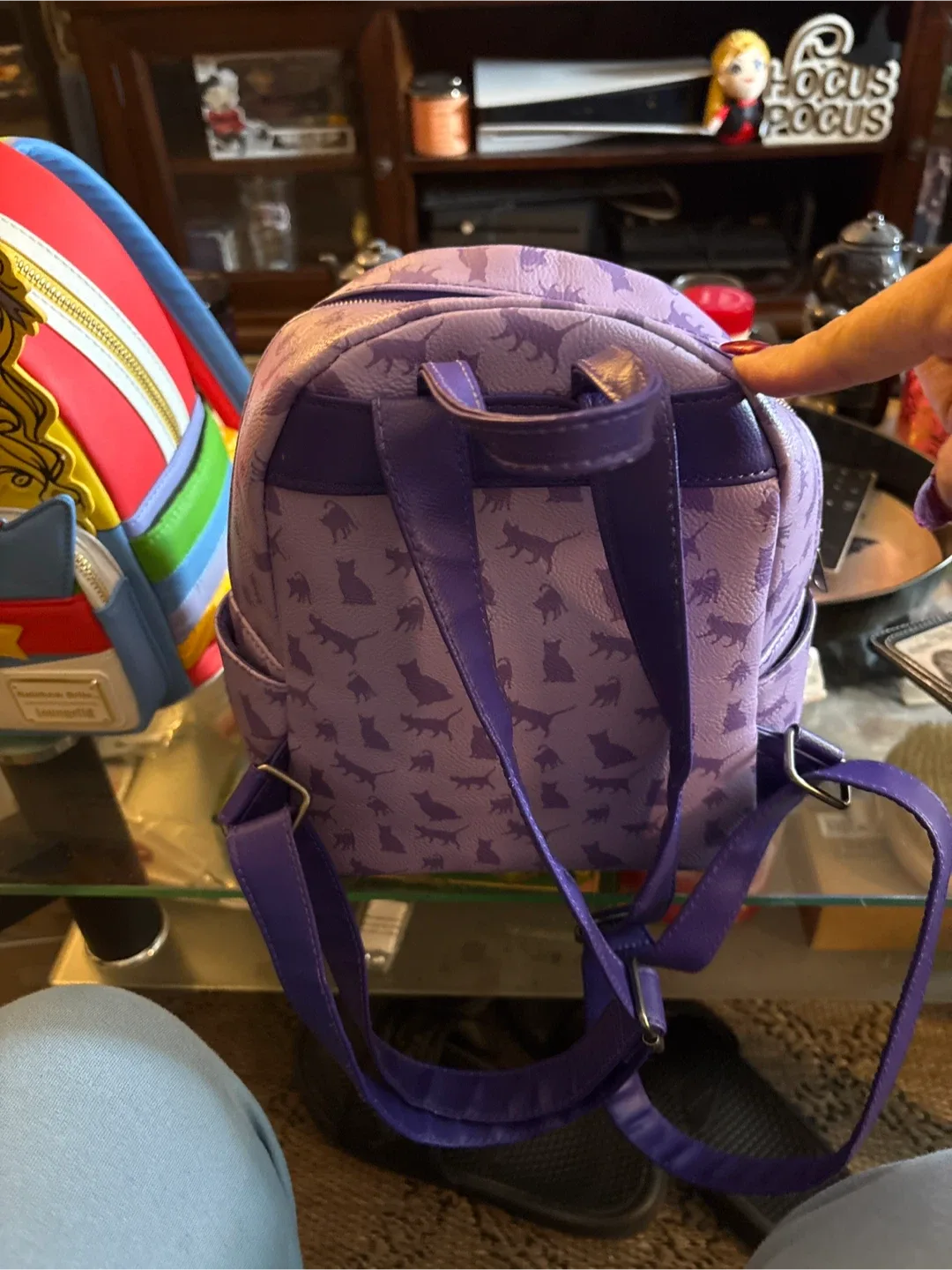 Loungefly Batman Catwoman Mini Backpack image indicator(2)