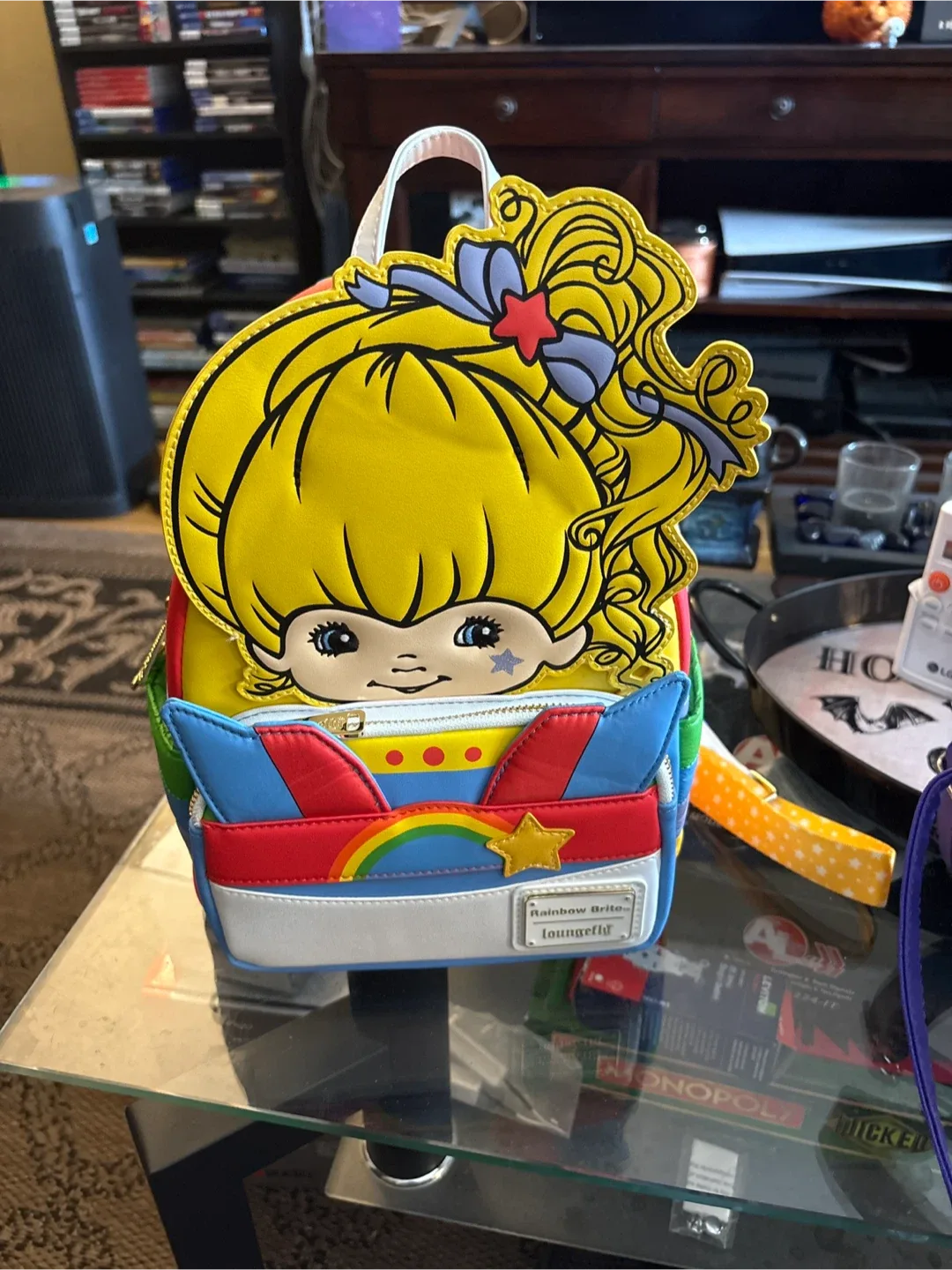 Loungefly Rainbow Brite 40th Anniversary Backpack