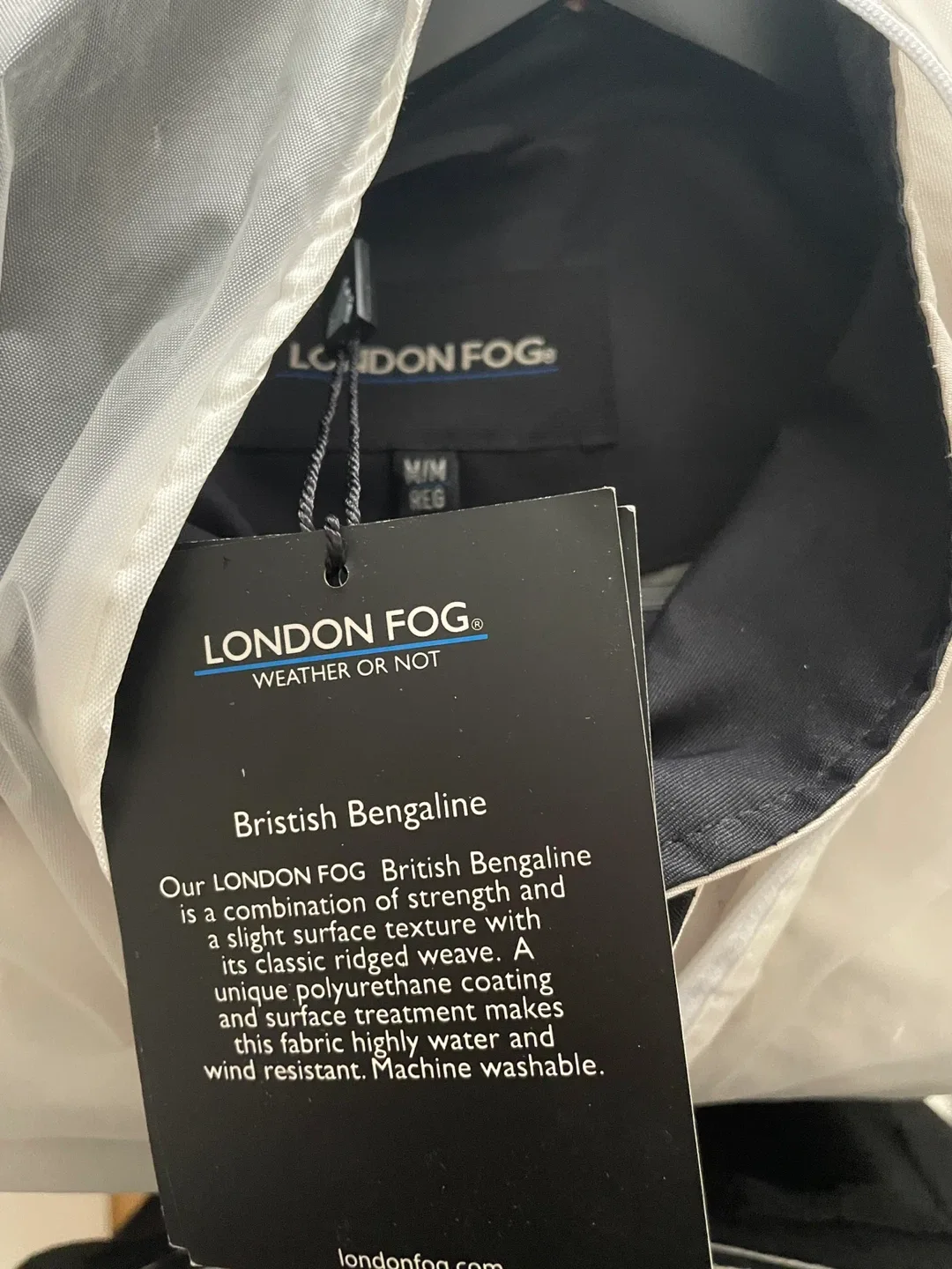 London Fog Raincoat - NEW with tags image indicator(5)