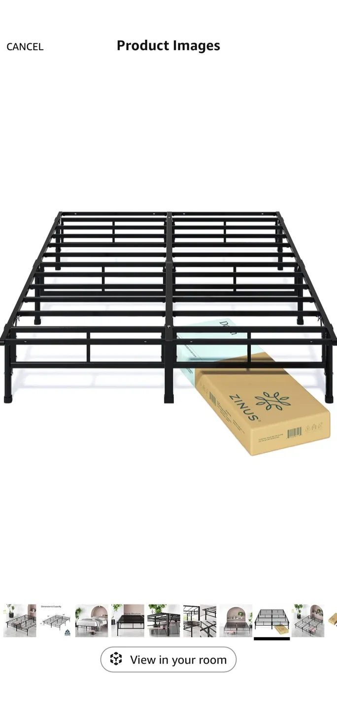 Zinus Easy Assembly SmartBase Mattress Foundation thumbnail