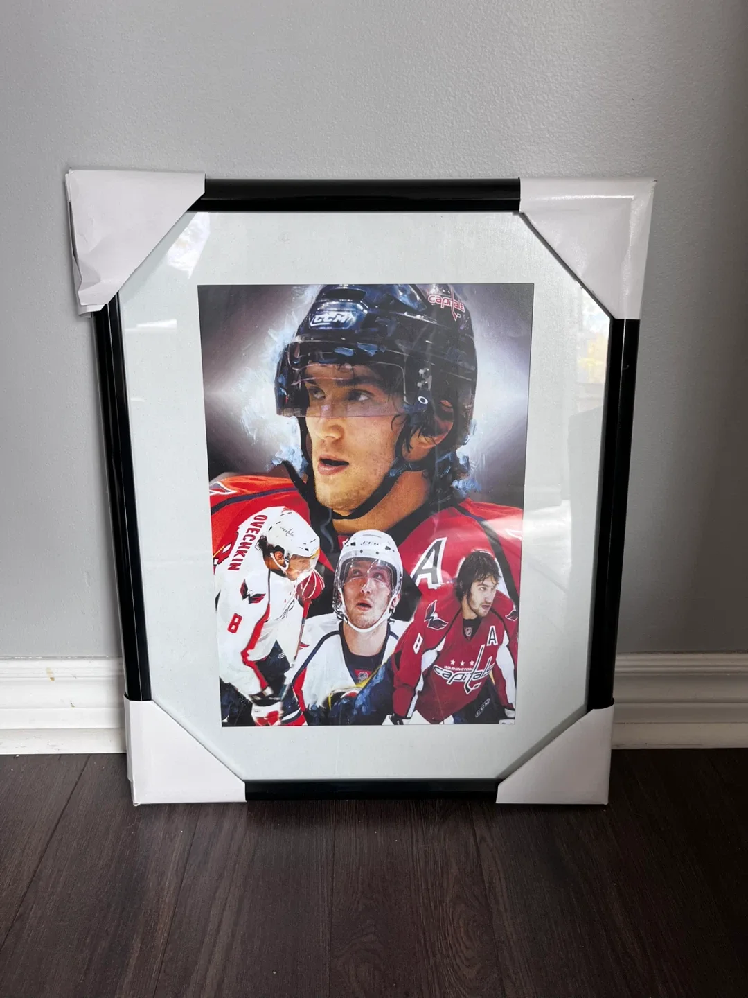 New Framed Alex Ovechkin Hockey Print