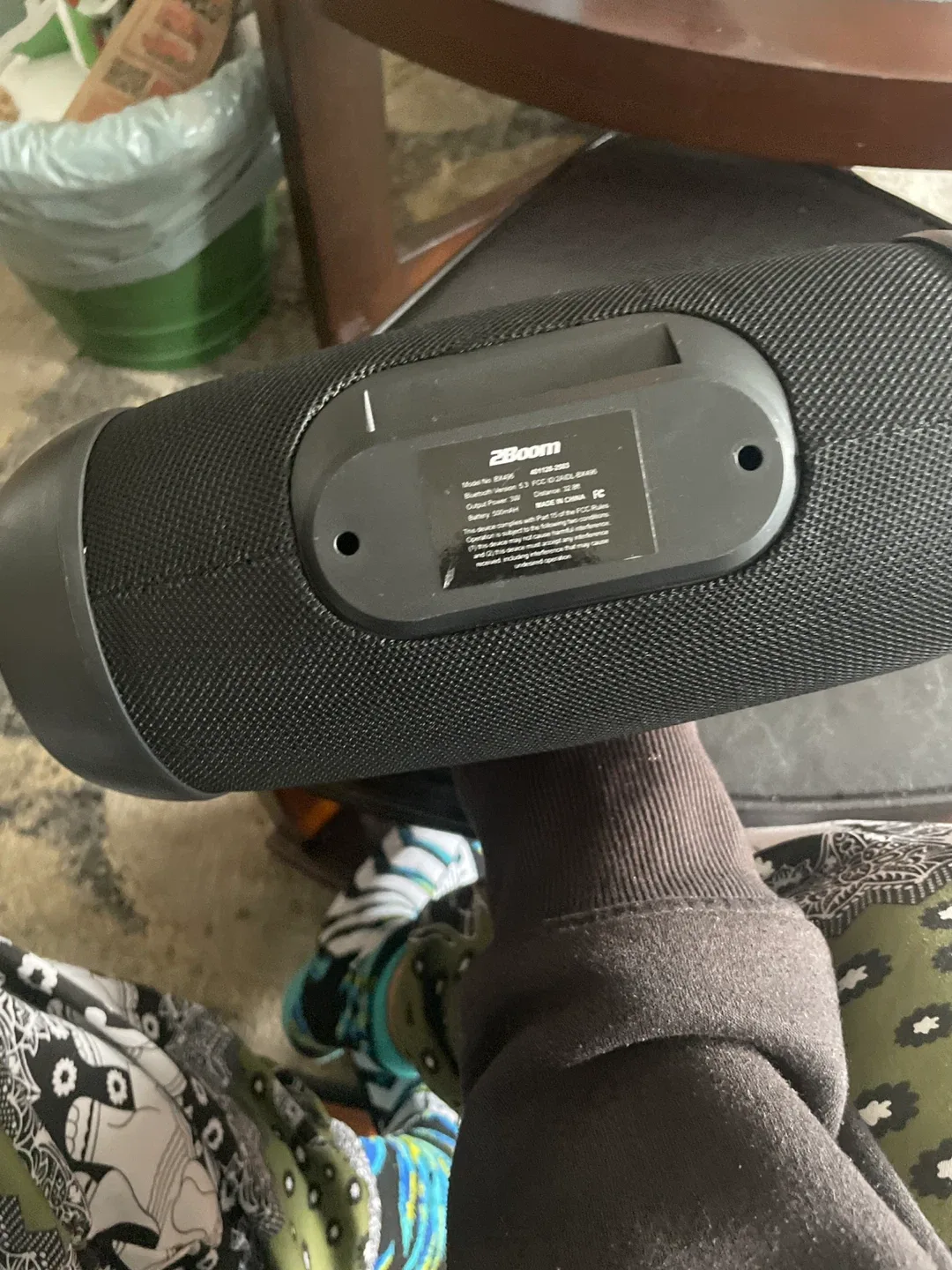 2Boom Portable Bluetooth Speaker - Black image indicator(2)