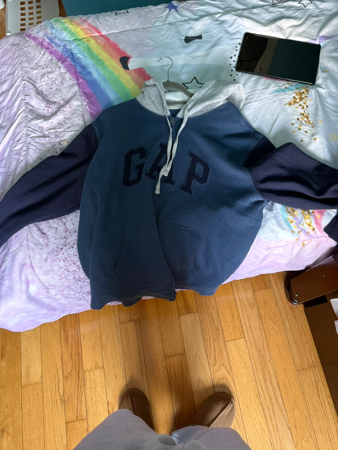 GAP Blue Pullover Hoodie - XL