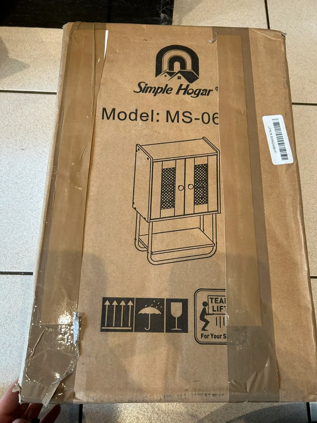 SimpleHogar MS-06 Bathroom Wall Cabinet - New in Box thumbnail