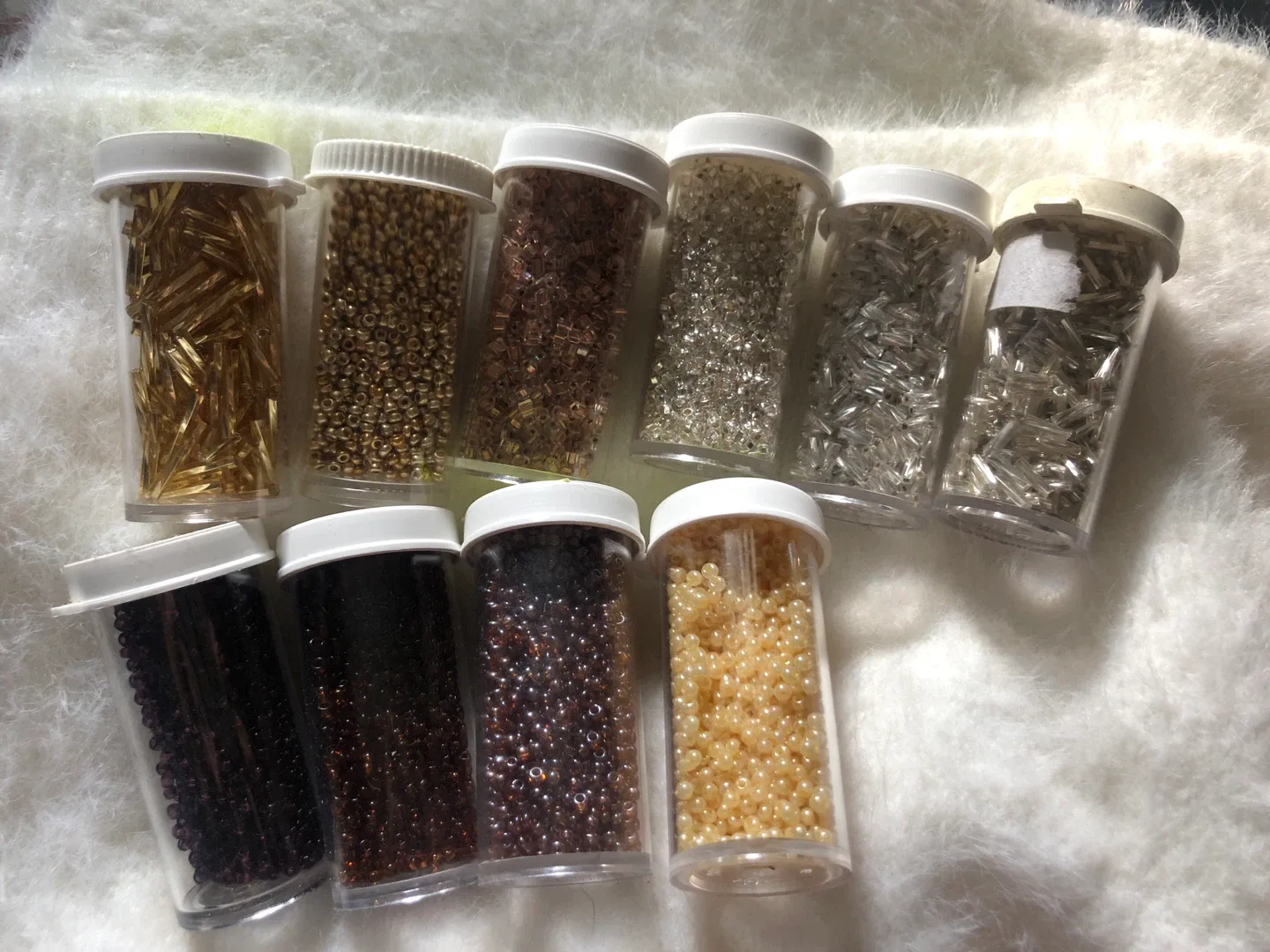 Various Colourful Seed Beads