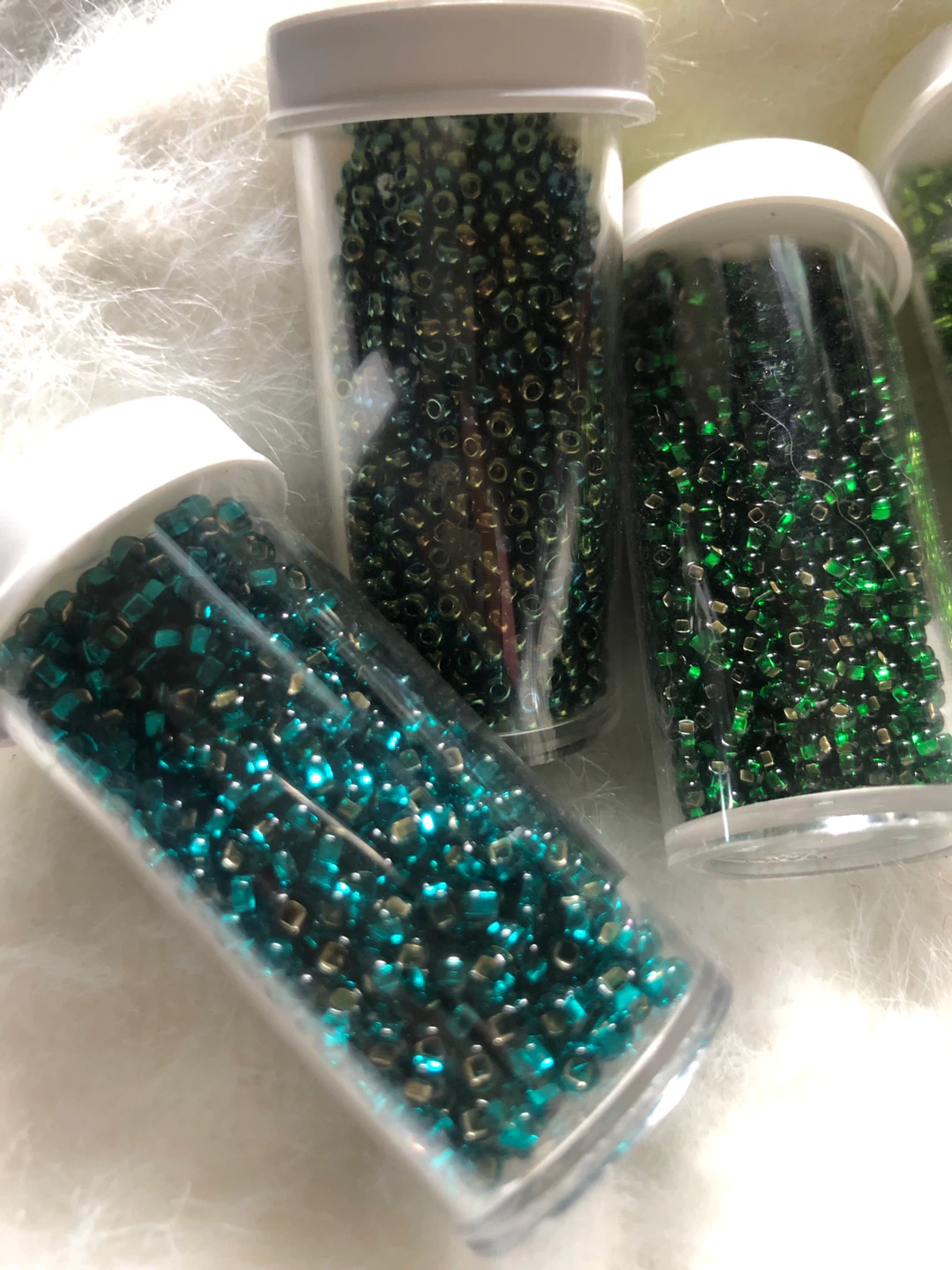 Craft Beads - Red, Green, Blue - photo 4