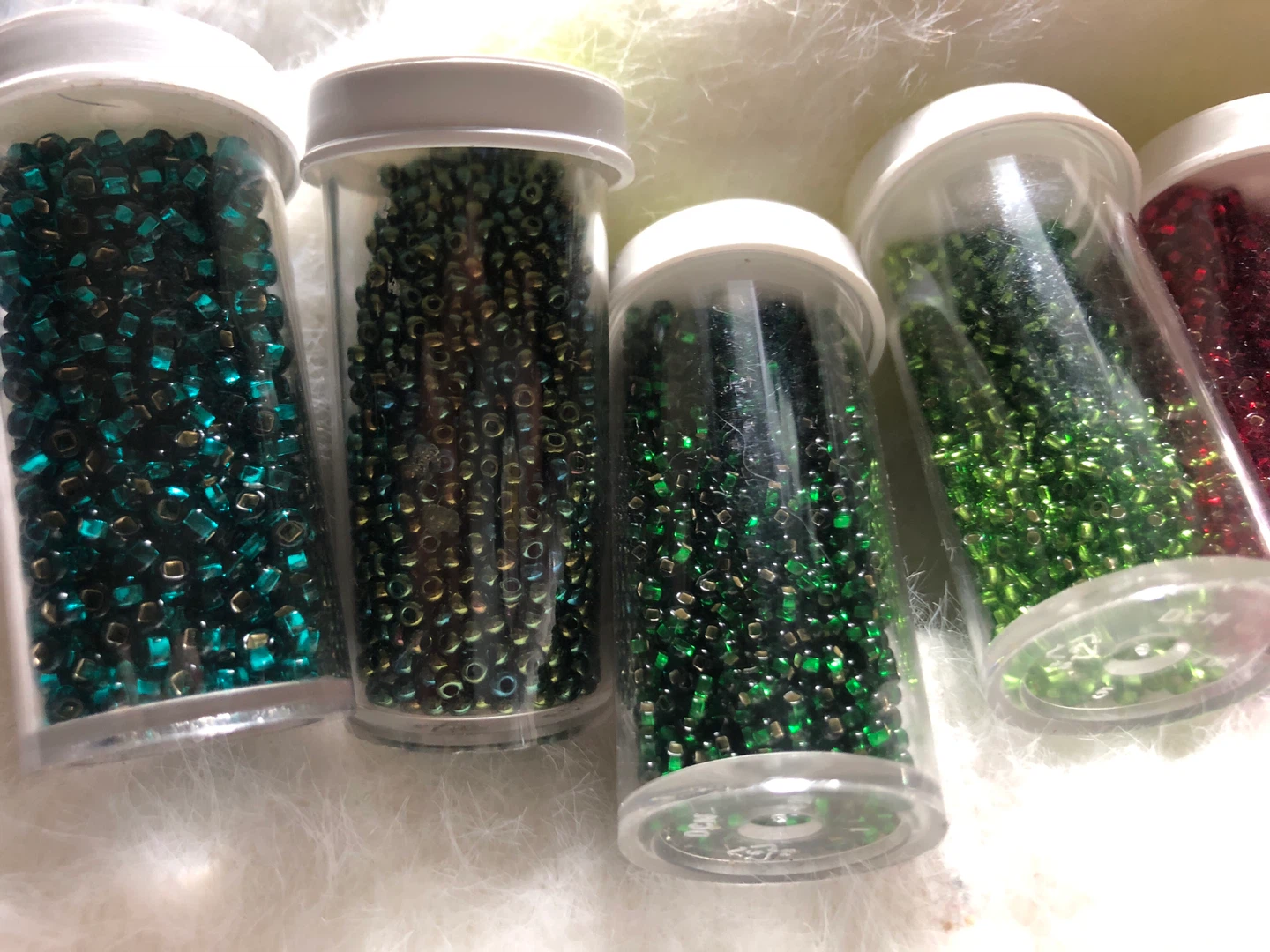 Craft Beads - Red, Green, Blue - photo 3