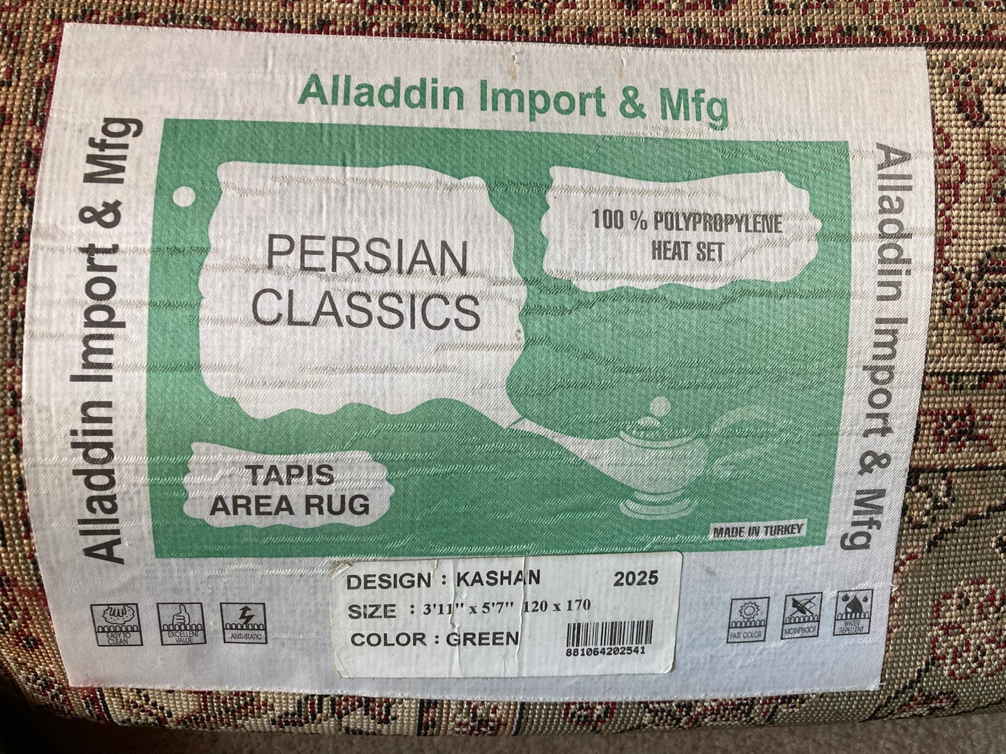 Alladdin Persian Classics Kashan Area Rug - photo 2