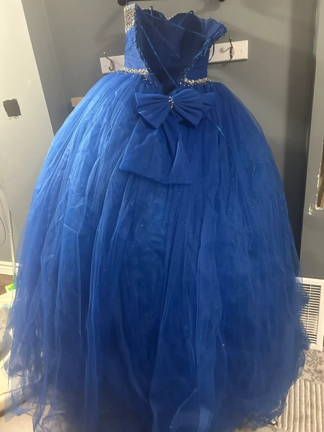Blue Tulle Quinceañera Dress image indicator(3)