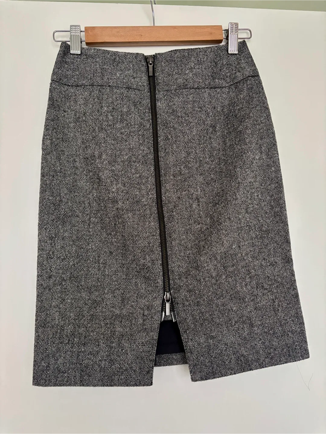 Banana Republic Herringbone Wool Blend Pencil Skirt image indicator(2)