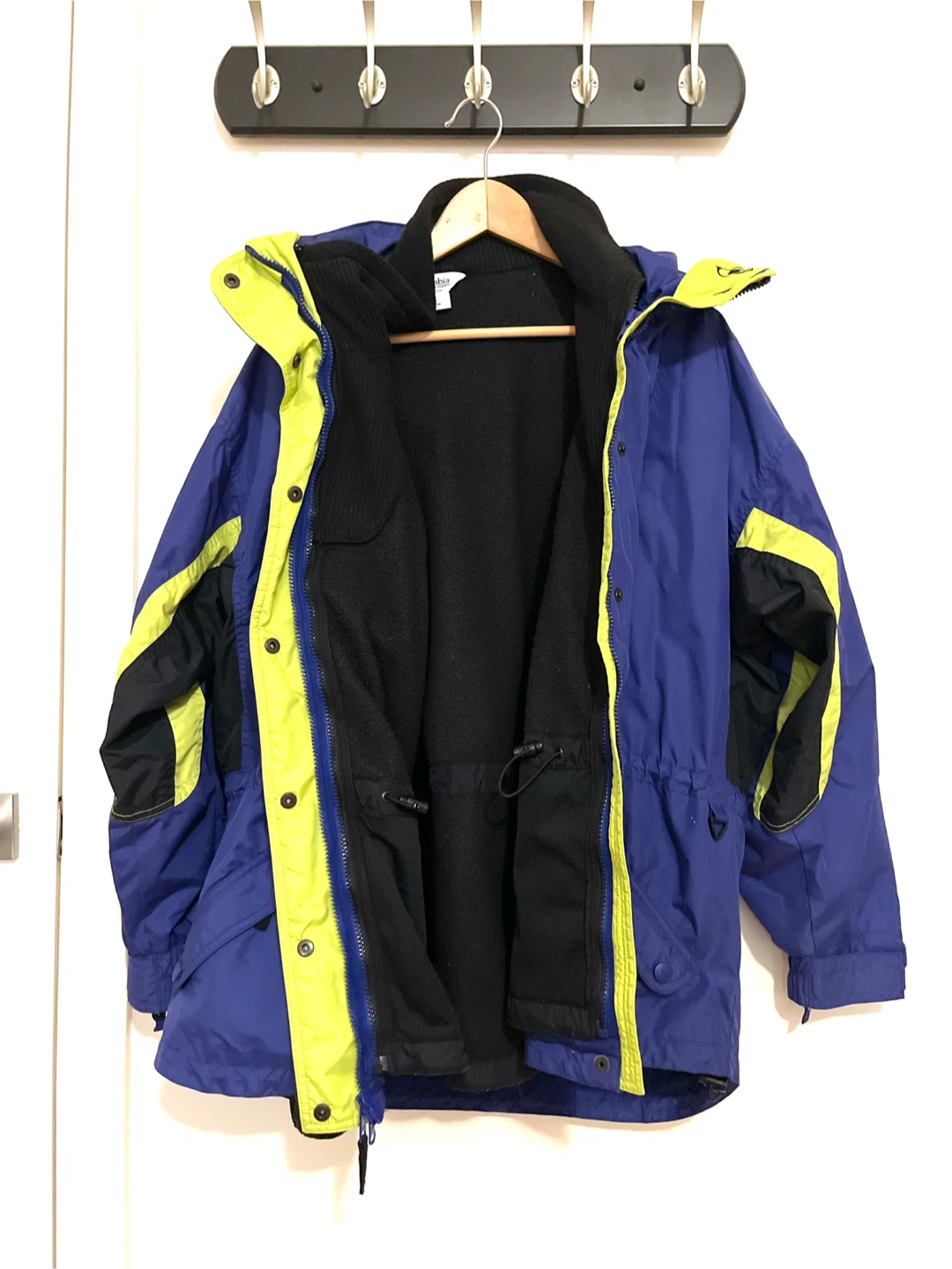 Columbia Blue & Yellow Winter Jacket - photo 2