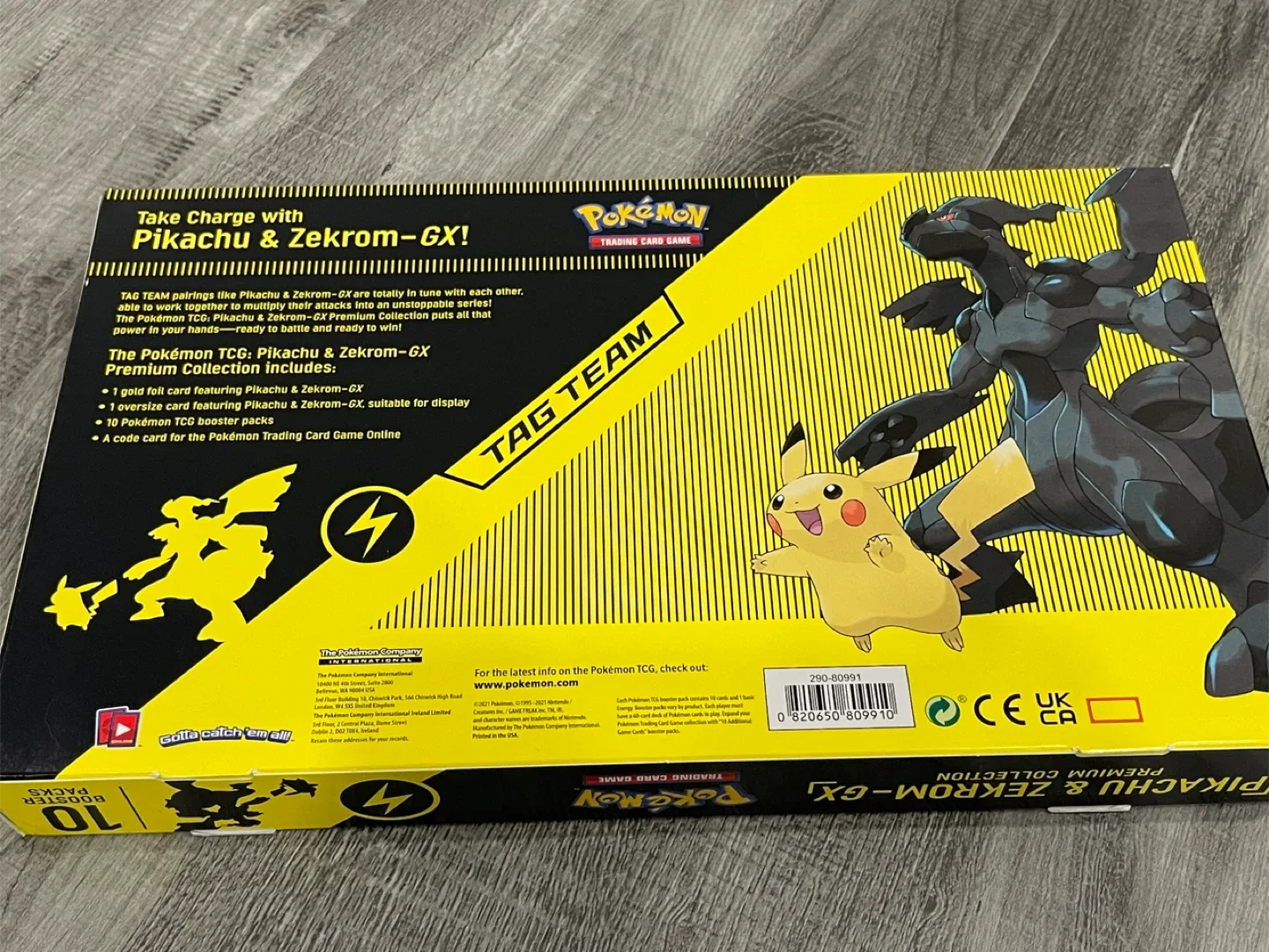 Pikachu and Zekrom- GX Premium Collection image indicator(2)