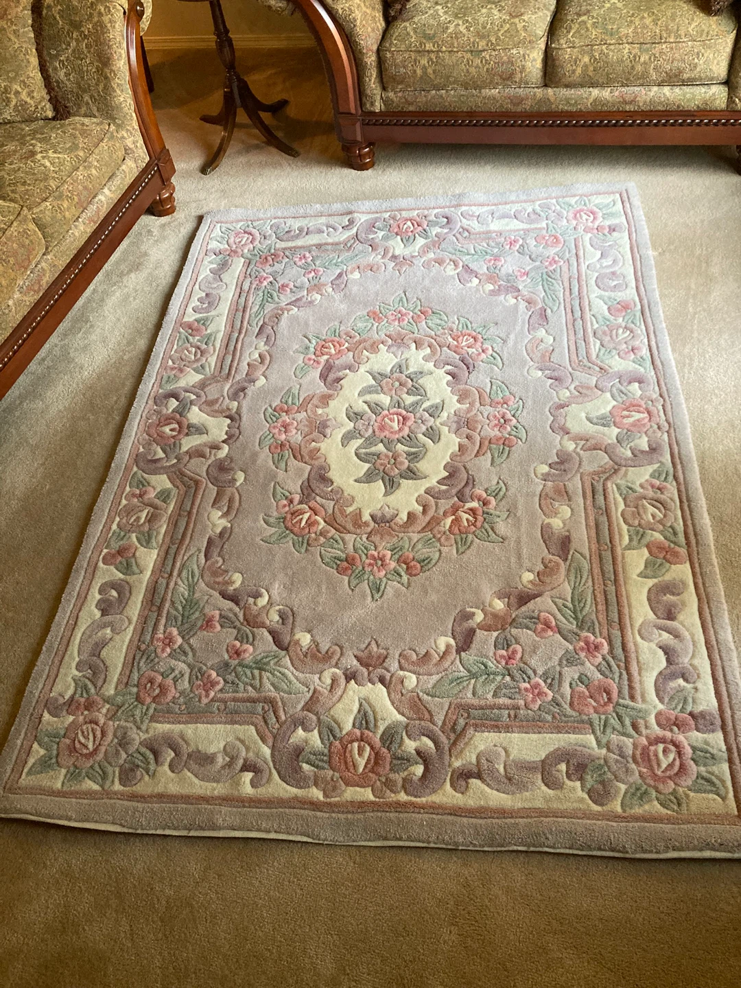 Floral Area Rug