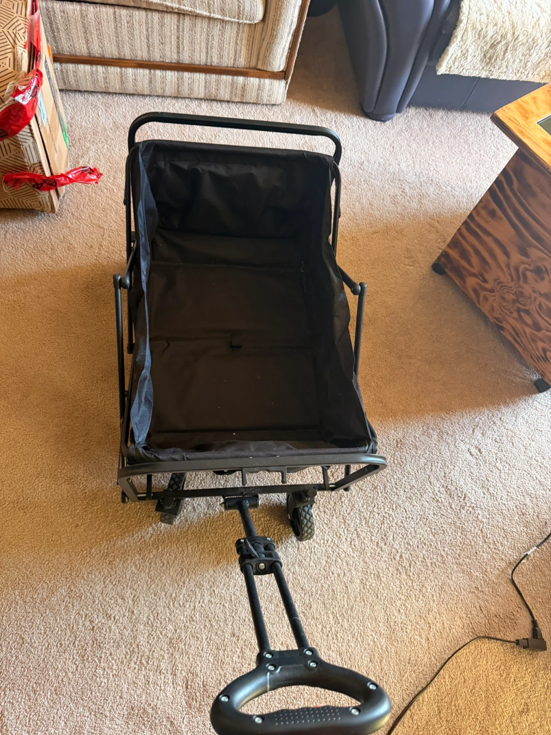 Foldable Wagon - Black - photo 2