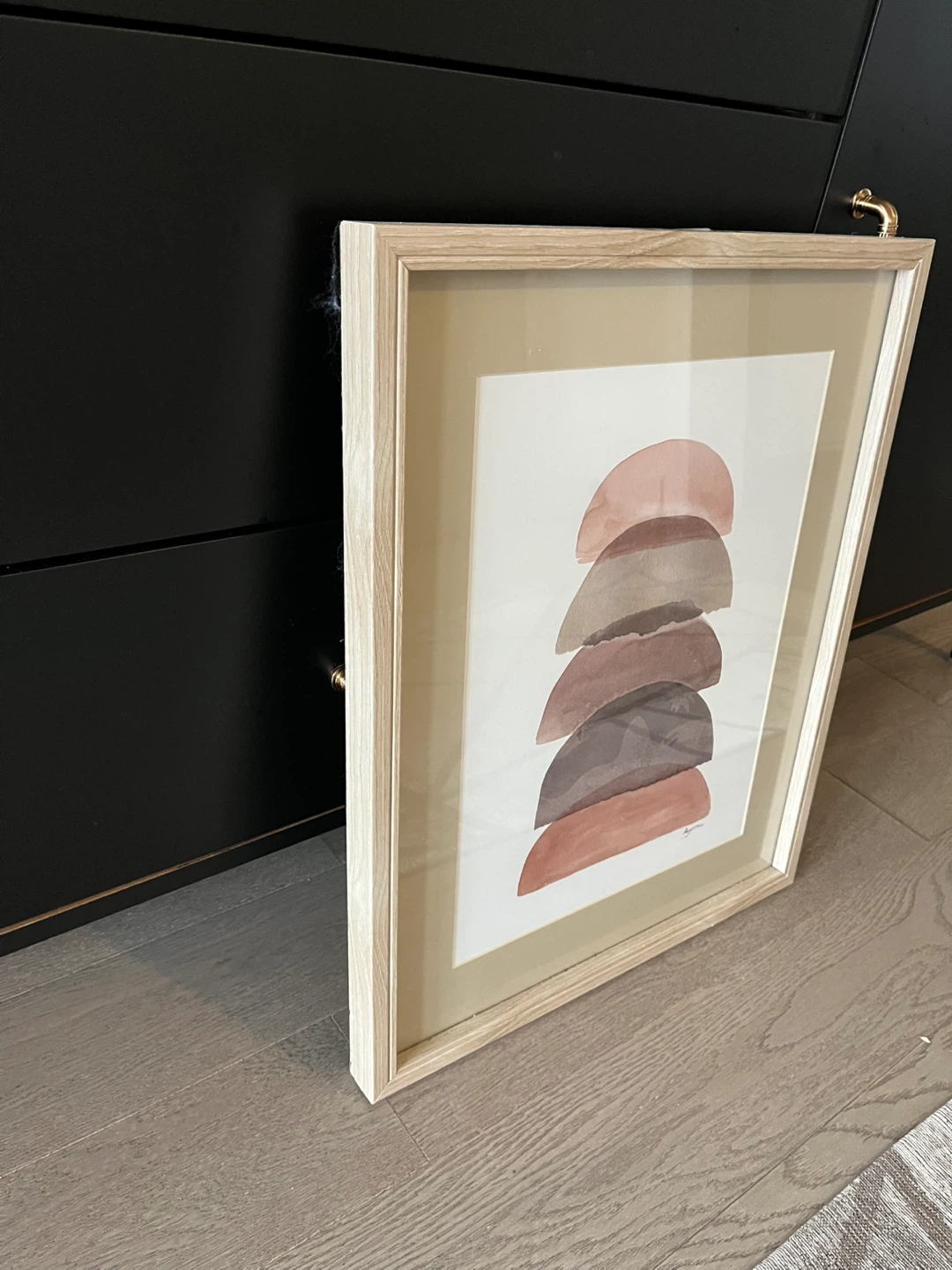 Framed Abstract Art Print - photo 2