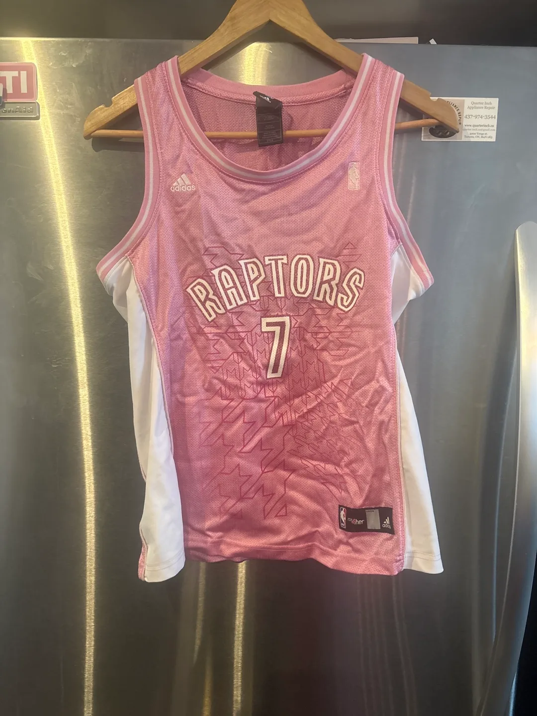 Adidas Raptors Bargnani #7 Jersey - Size M thumbnail