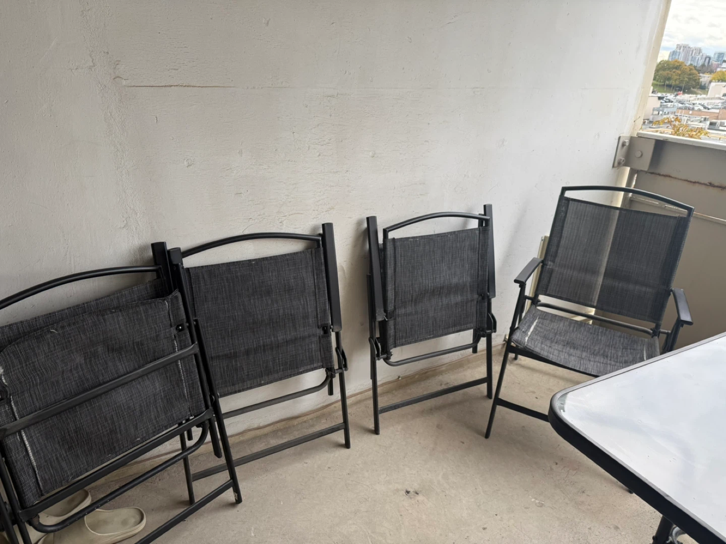 Outdoor Folding Chairs - Set of 4 - photo 2