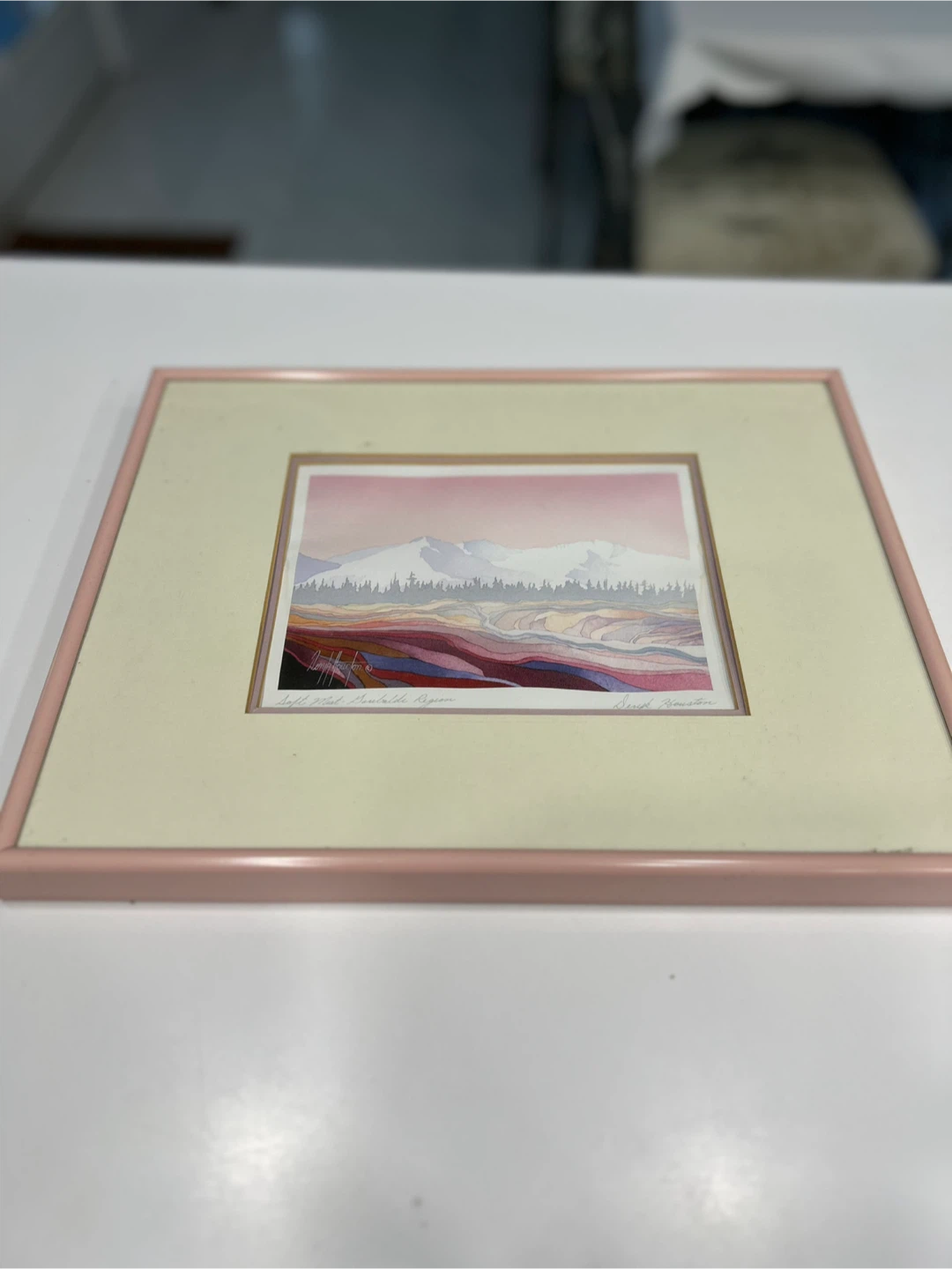 Deryk Houston 'Soft Mist Garibaldi Region' Print - photo 2