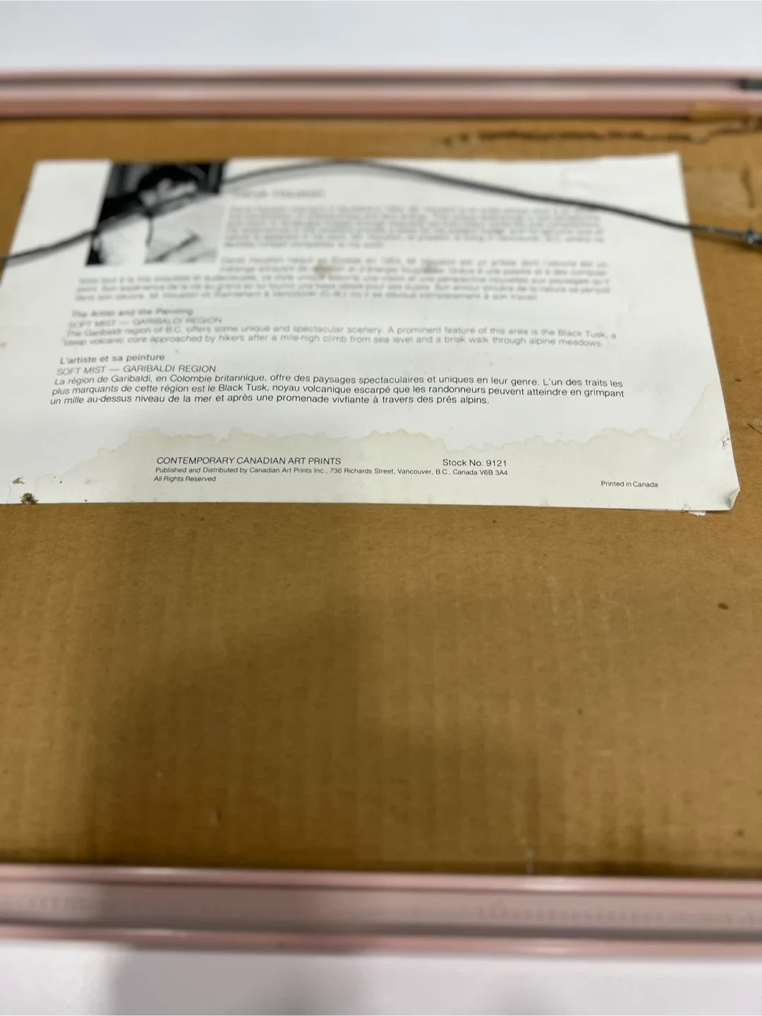 Deryk Houston 'Soft Mist Garibaldi Region' Print image indicator(3)