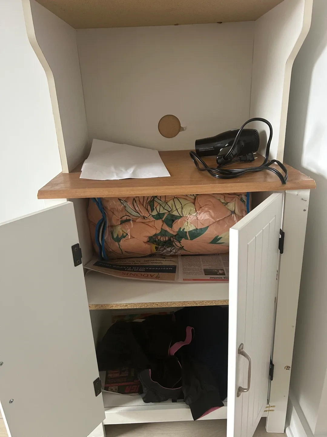 White & Wood  Cabinet image indicator(2)