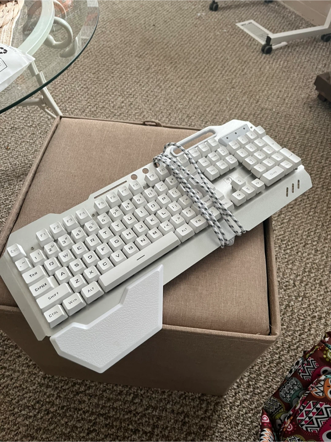 Xinmeng XM-K618 Mechanical Keyboard - White
