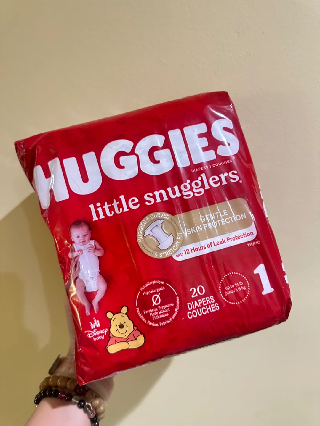 Huggies Little Snugglers Diapers, Size 1 (20 count)