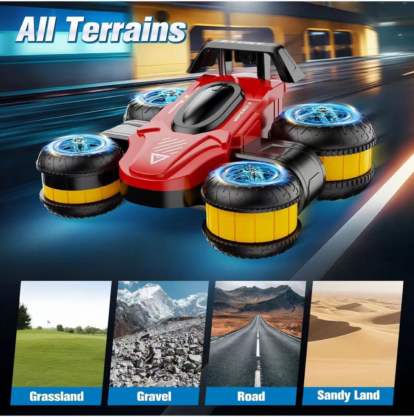Stunt RC Car - Multi-Mode Driving - photo 4
