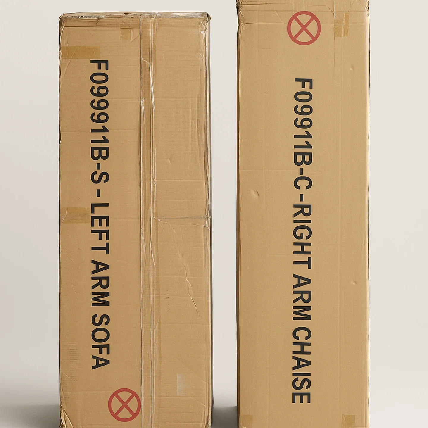 Grey Sectional Sofa with Left Arm Sofa & Right Arm Chaise image indicator(3)