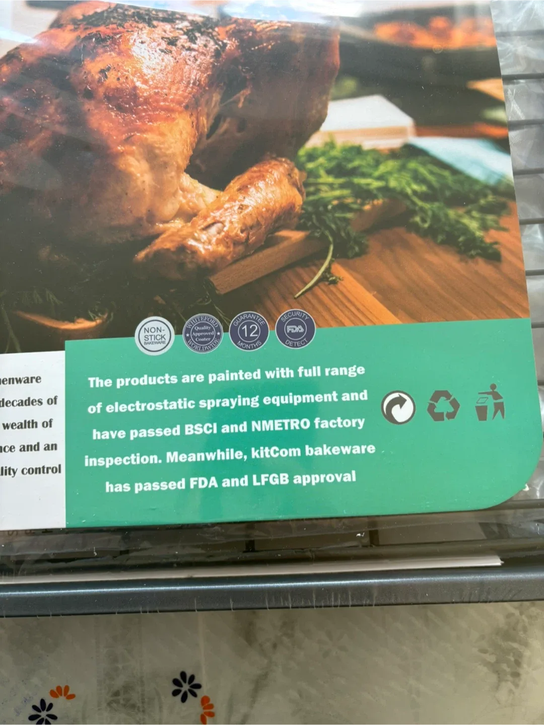 KitCom Nonstick Roasting Pan with Rack – New image indicator(3)