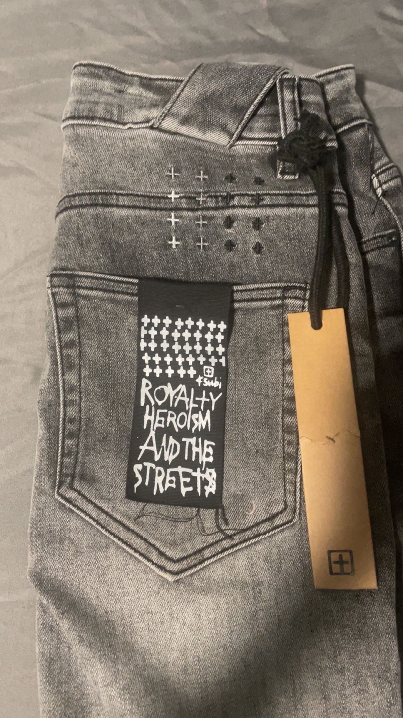 Ksubi Grey Distressed Jeans - photo 2